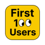 First 100 Users logo