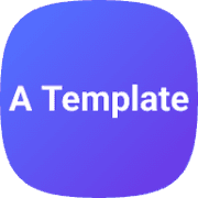 A Template logo